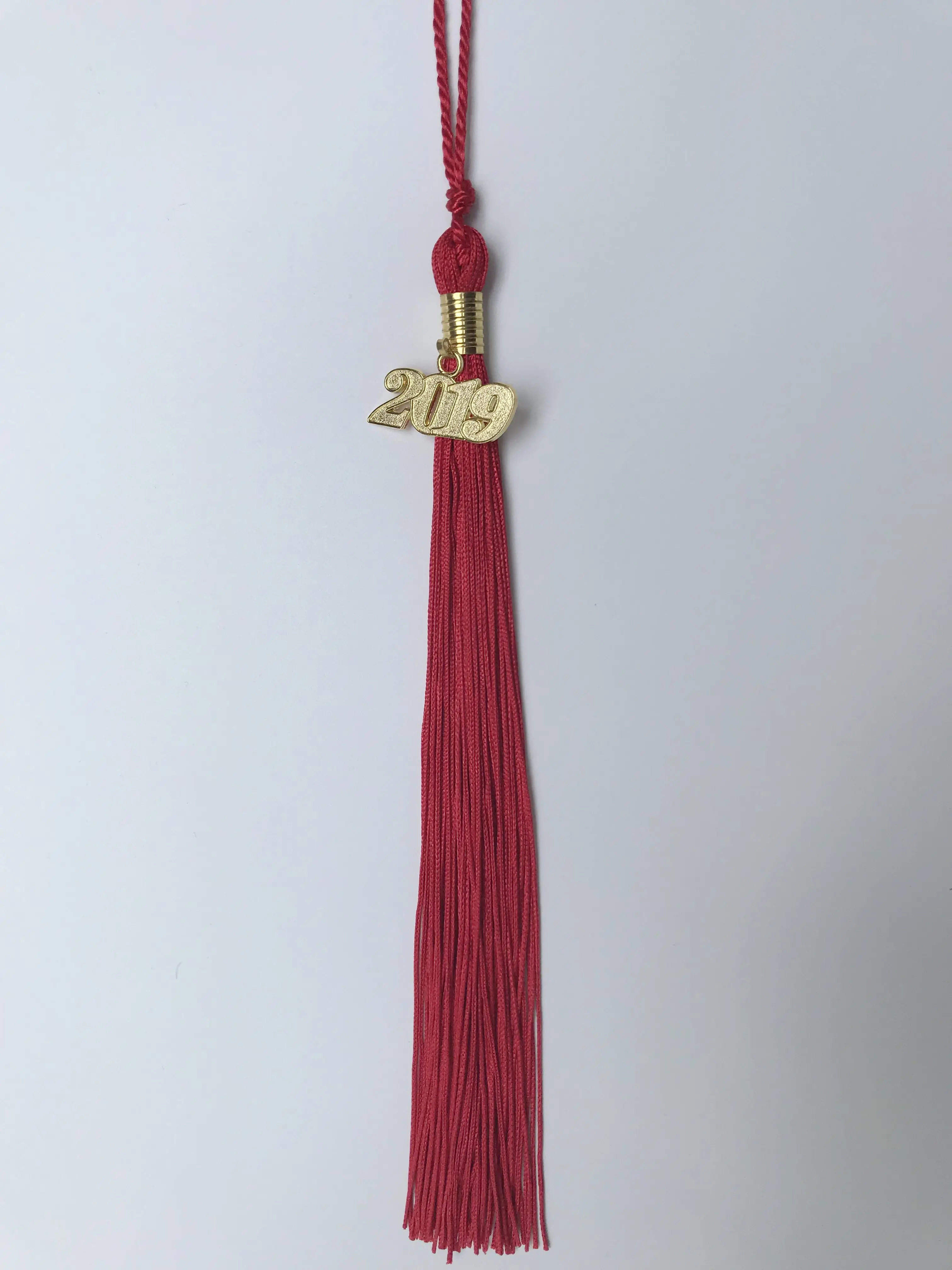 2019 Hot Sale Graduation Cap Tassel with Year Charm Total