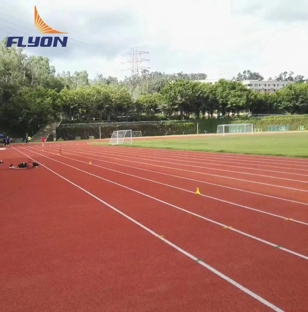 IAAF Certified Synthetic Running Track Material and Rubber Running Track  Surface