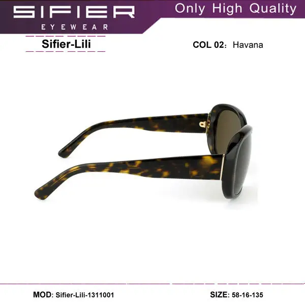 Polarized Ladies UV400 Italy Design CE Sunglasses