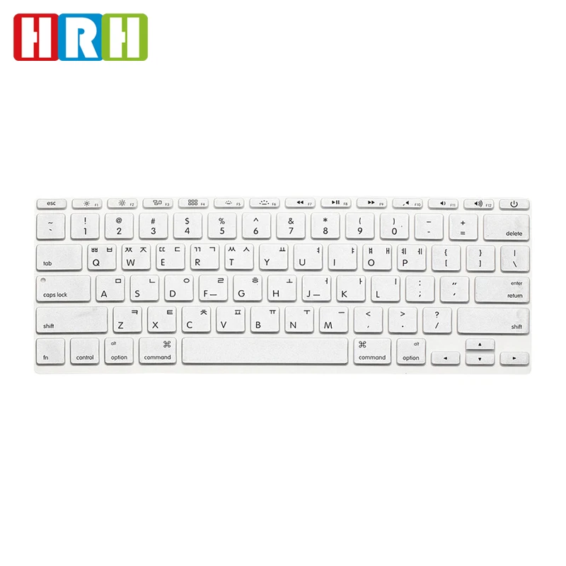 силиконовые корейский клавиатуры обложка для apple macbook air 11