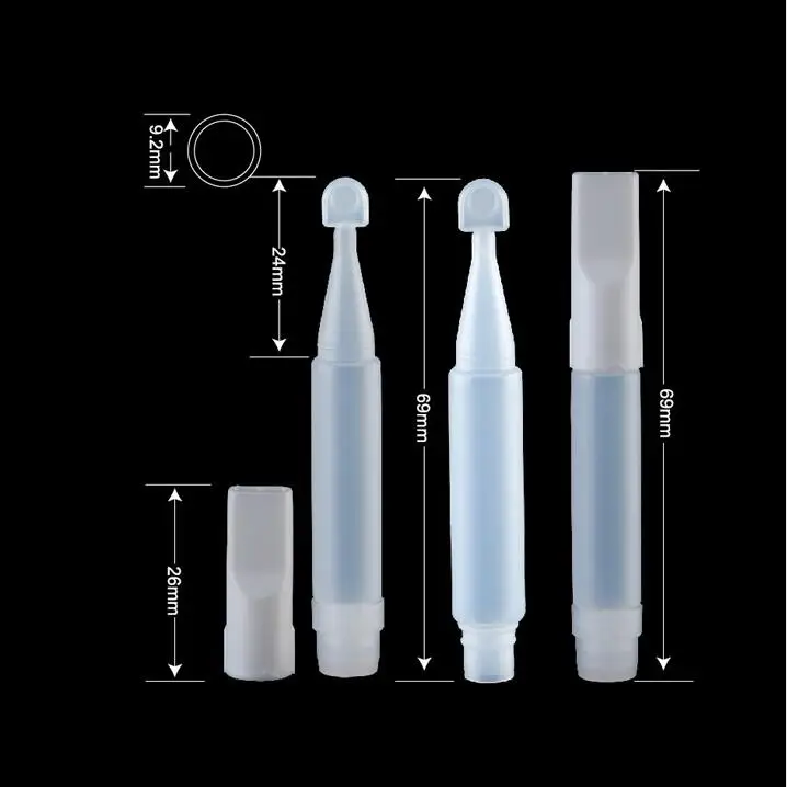 2ML Plastic Empty Squeezable Dropper Bottles Portable Glue Drop Bottle Containers Liquid Dropper Bottle