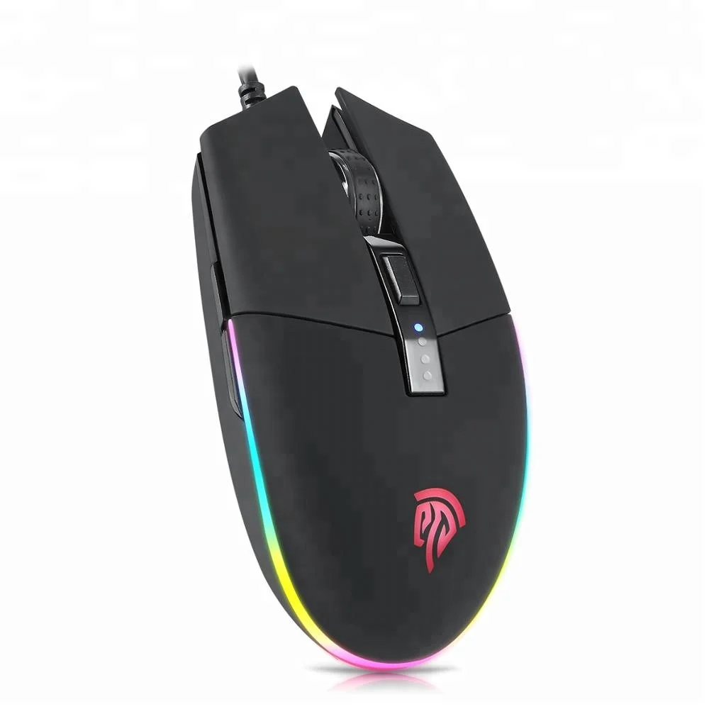 Горячая amazon EasySMX V50 проводной RGB игровая мышь для gamer выбор