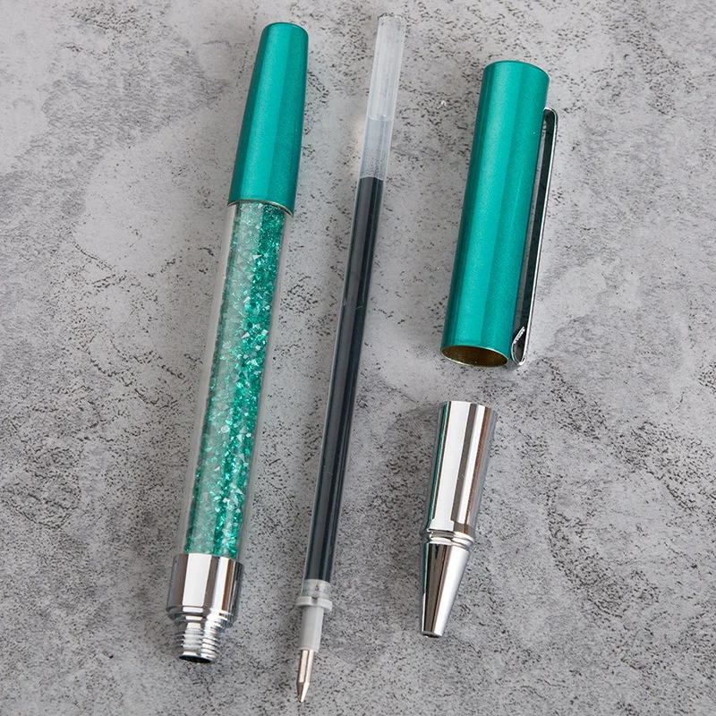 Блестящие ручки с выдвижными гелевыми чернилами