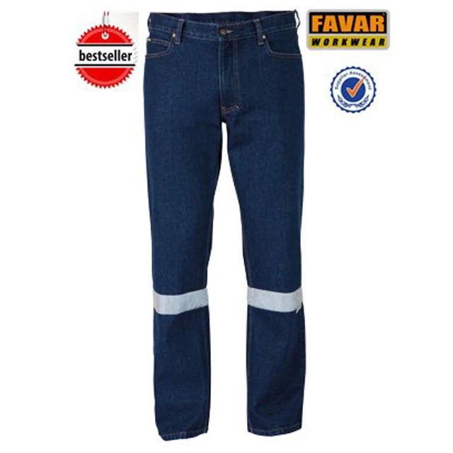 blue jean work pants