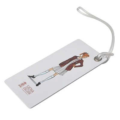 Clear or Colored Custom Size Elastic Ties Loop Cord for Tag