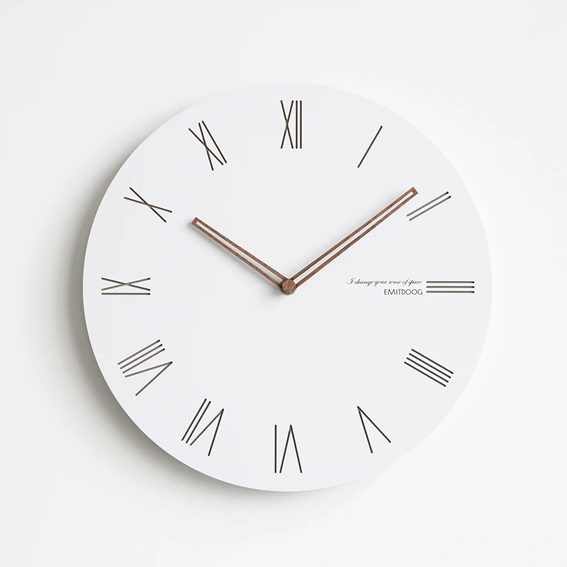 EMITDOOG Custom Digital Big Luxury Watch Wall Clocks With Hooks Home Decor Promotion