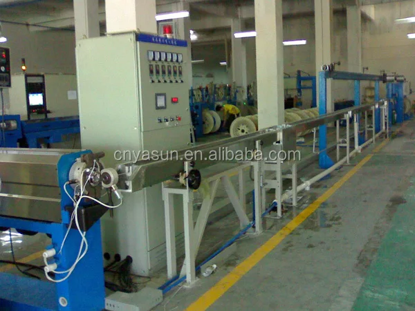 Power Cable Insulation Coating Extruder/ Plastic Coating Extrusion Machine