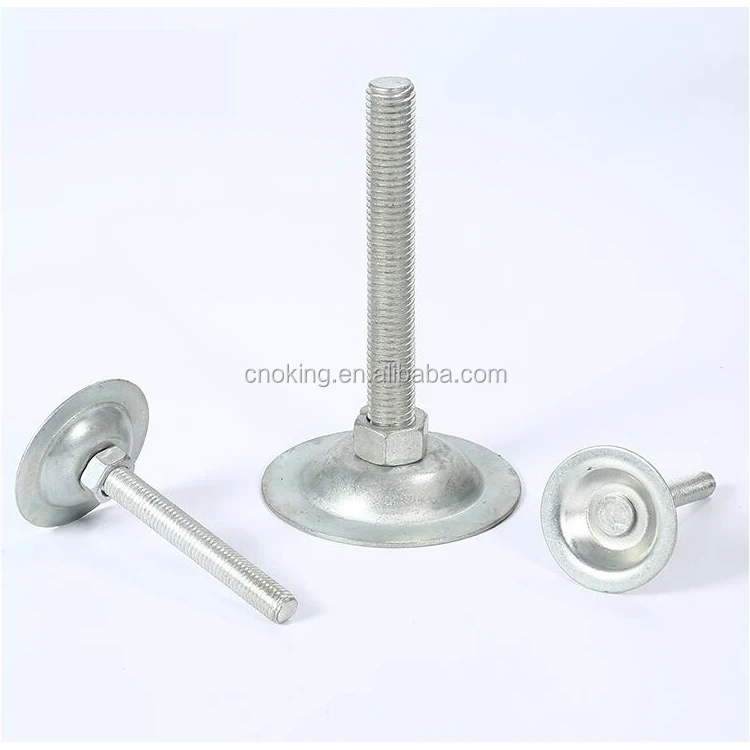 316 Full Thread Fanged Elevator Bolt with Nut