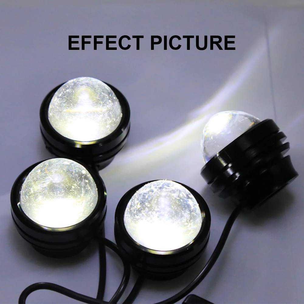 EURS Eagle Eye 15W High Power Fisheye LED Reverse Lights Automobile Bovine Eye Lamp Led Light Bulbs