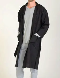 chinese silk robe men's