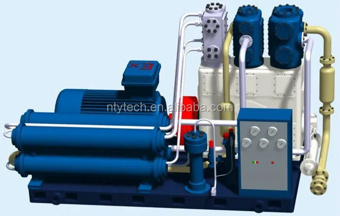 Компрессор природного газа CNG для обычной или материнской заправочной станции