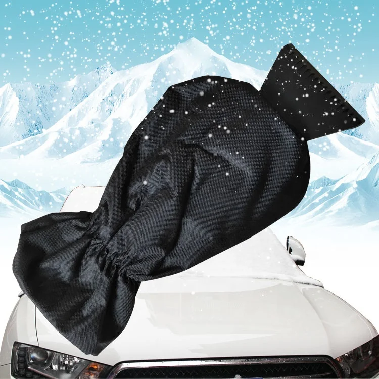 Promotional Car Plastic Snow Ice Scraper With Glove Snow Shovel