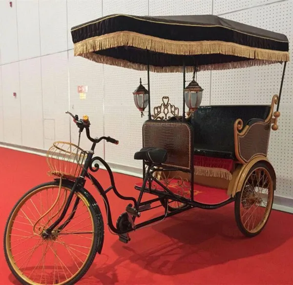 Cheap Price Front Seat Rickshaw Three Wheel Electric Tricycle Rickshaw