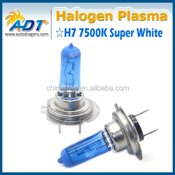 100W Xenon Halogen 7500K Headlight 12V Lamp 64210 H7 Super White Plasma Bulb #Ga27