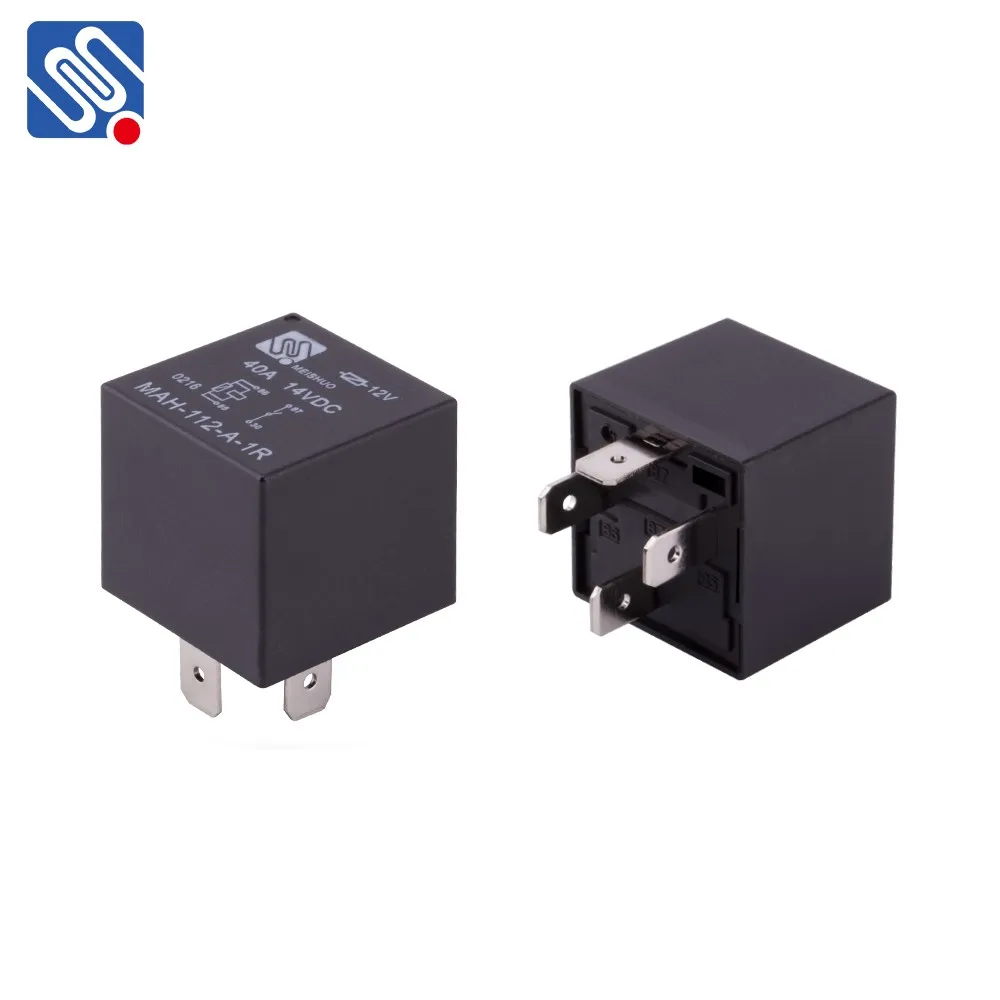 Meishuo MAH - 112 - B - 4 Relay 30amp Normally Closed Car Relay with Plastic Bracket Relay