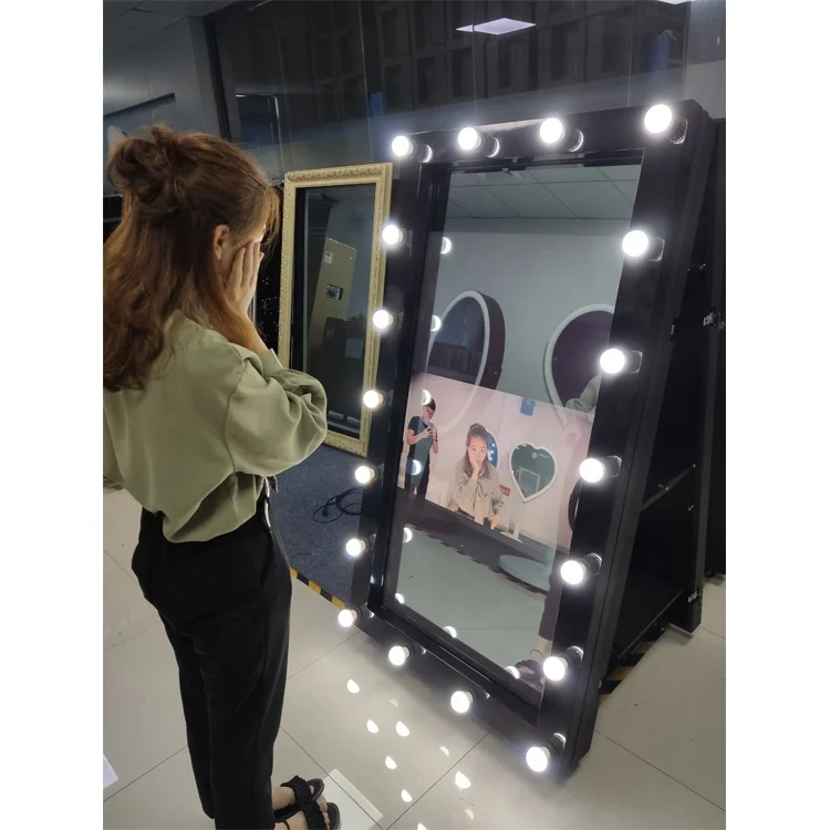 55 дюймов Магия события селфи фото сенсорный экран зеркало Photo Booth