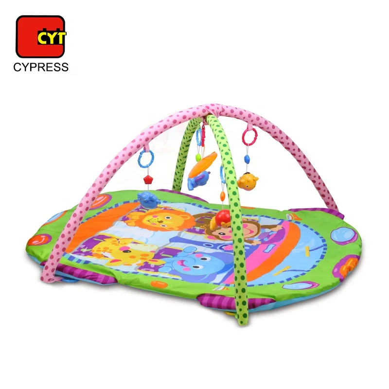 Hot Sale Cartoon Funny Mat Crib Hanging Toys Activity Baby Gym Play Mat For Infant Buy Baby Gym Play Mat Baby Activity Gym Baby Toys Product On Alibaba Com