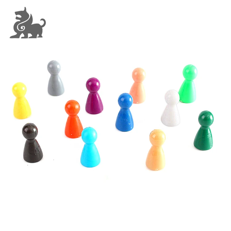 Board Game Pieces. Plastic Board Game Pieces, Figures, Pawns, Puppets.  Figures of Game Stock Vector - Illustration of gamble, game: 259699637