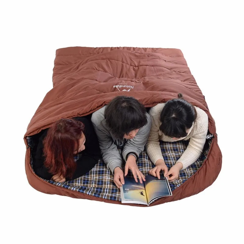 Whole Naturehike 2 3 Person Sleeping Bag Outdoor Cotton Family Camping Nh16s016 S Kid Bags Mountain