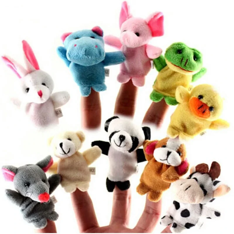 lovely happy family finger puppet soft toys for sale - buy