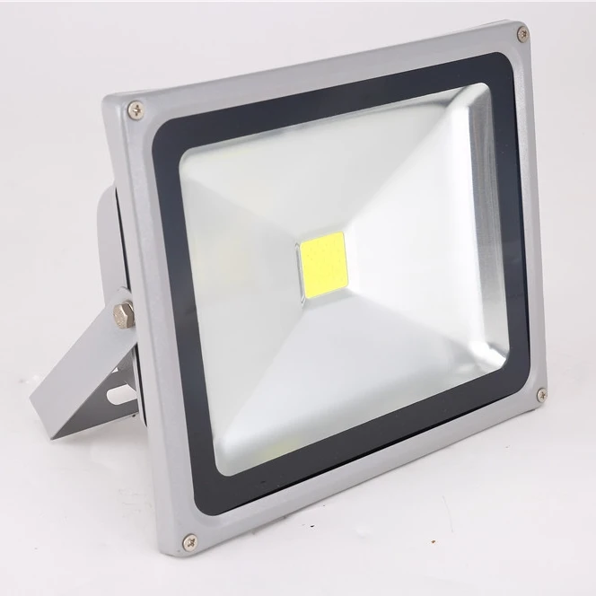 Alibaba best sellers aluminum die casting led housing dimmabl 110lm ip66 color changing dmx led rgb flood light 50W