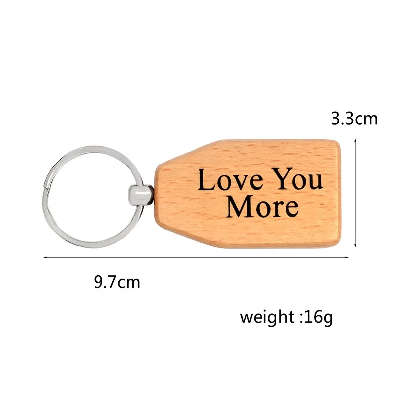 Деревянный брелок с логотипом на заказ/деревянный для