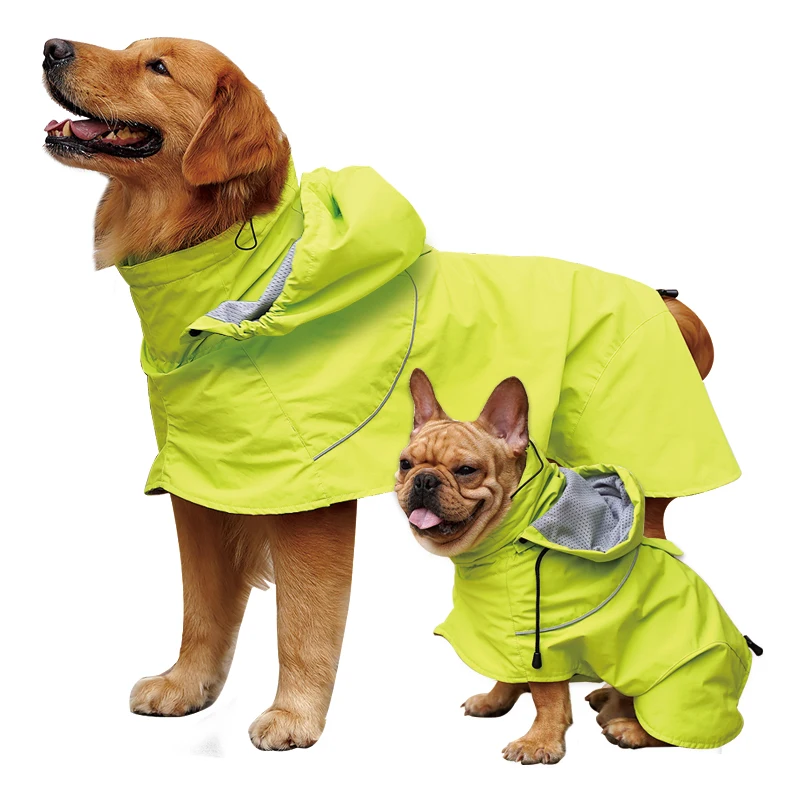 dog raincoat harness
