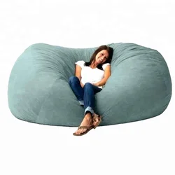 Round large lazy sofa living room sofas 8ft filled bean bag chair giant bean bag sofa chair NO 2