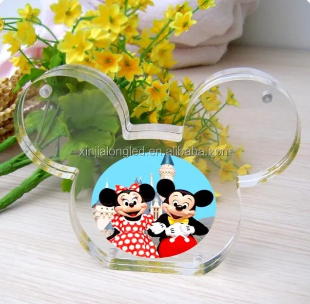 Cute Mickey Head Acrylic Photo Frame Buy Picture