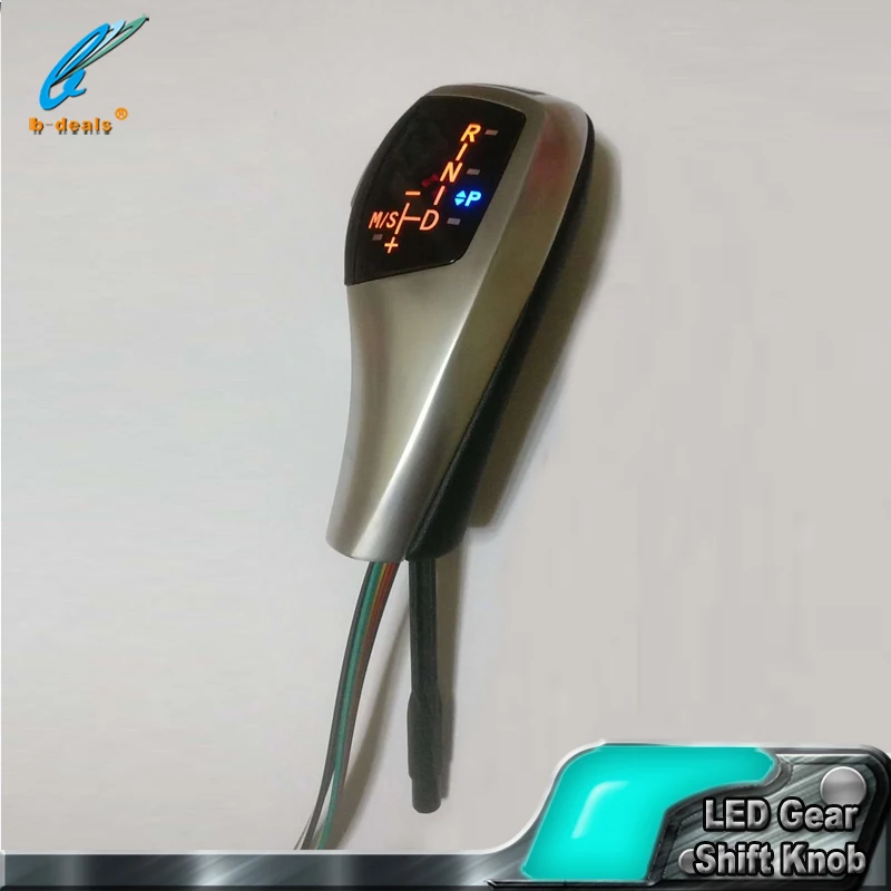 LED Gear Shift Knob For BMW E39 E53 E46 E60 E63 E90 E92 E93 E87