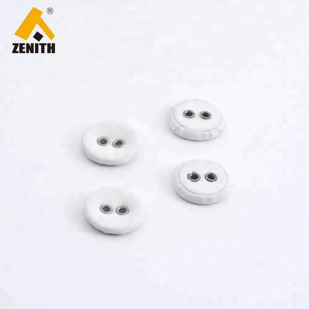 Fabric Covered 15mm 2-Hole Eyelet Sewing Buttons BM10100 for Sewing Projects