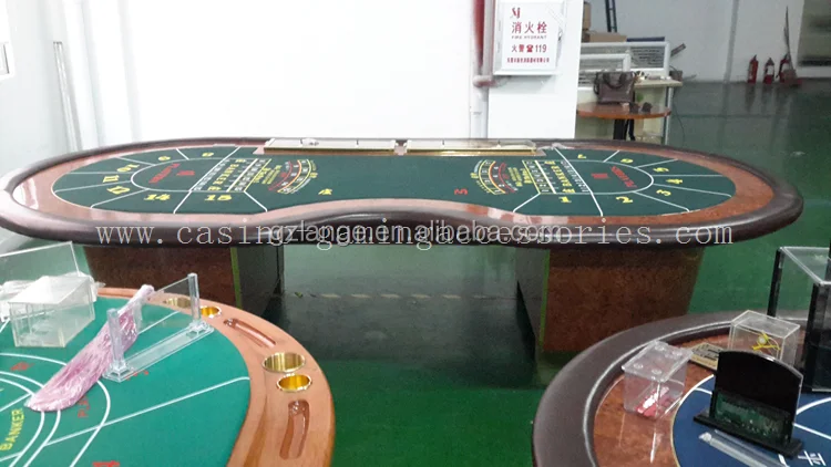 14 Player Baccarat Table for Clubs | Professional Casino Quality