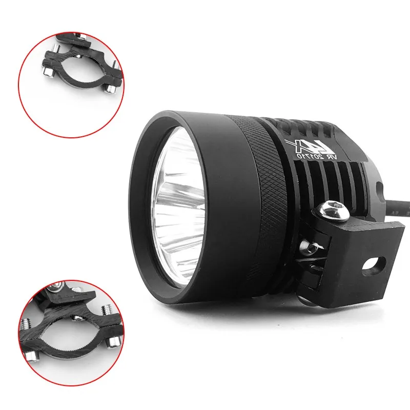 
L4X мото светодиодная лампа 40W 4500 с большим количеством люменов 4xcrees Светодиодная лампа белого света мотоцикла дальнего света головной свет 