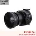 AMKOV OX5 Wifi Digital Camera Camcorder Mini Selfie Lens style 20MP 5X Optical 4X digital Zoom