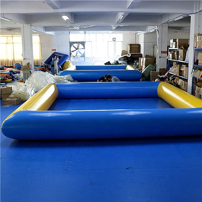 Брезентовый Надувной водный бассейн от производителя высококачественный плато ПВХ первоклассный огнестойкий и водонепроницаемый