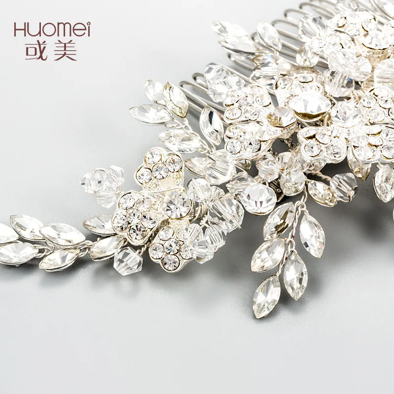 Princess Bridal Crystal Hair Comb Fashion Wedding Hairpin  display picture 1