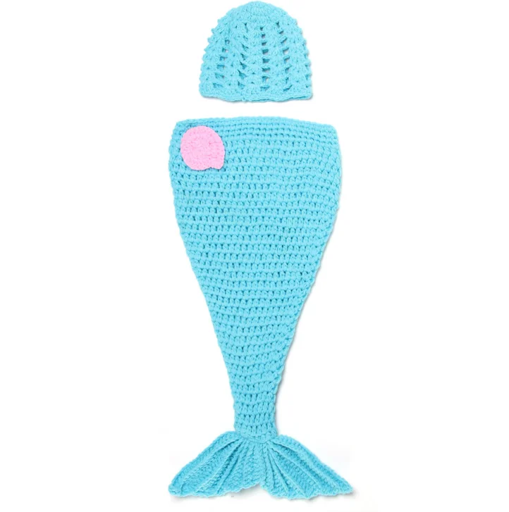 
Симпатичный хвост русалки фото реквизит для детей 