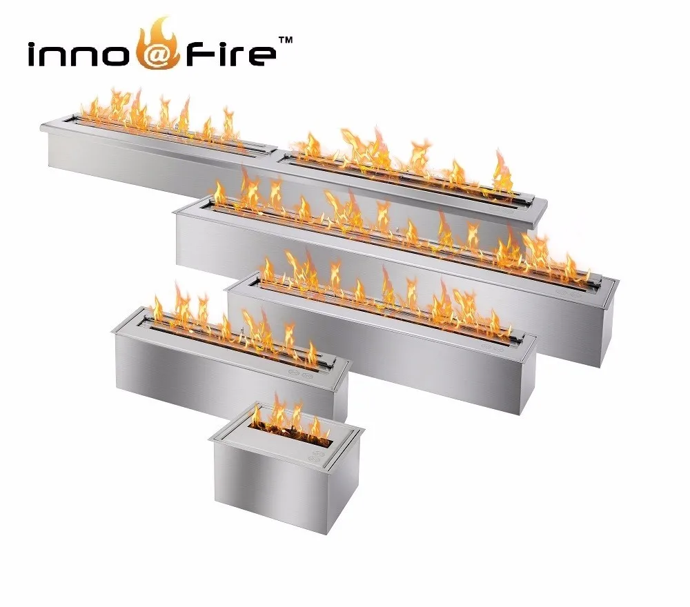 Inno-fire 48 Inch Automatic Fire Bio Ethanol Fireplace Insert - Fireplaces  - AliExpress