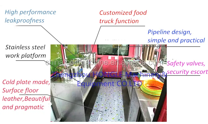 Mini Vending Car Hot Dog Machine Used Food Trucks Kiosk Bike Food Caravan