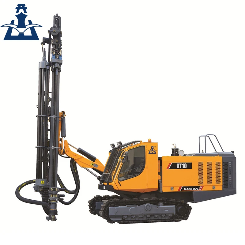 
 Factory Price KAISHAN brand  KT10 Down the hole Drill Rig  with Air Compressor borehole drilling m