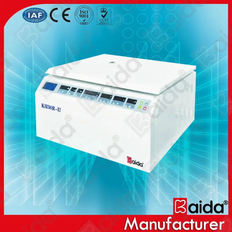 KH30R-II Настольная высокая скорость холодной центрифуги в крови