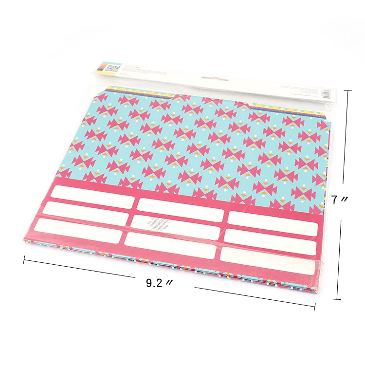 2018 высококачественные бумажные папки формата А4