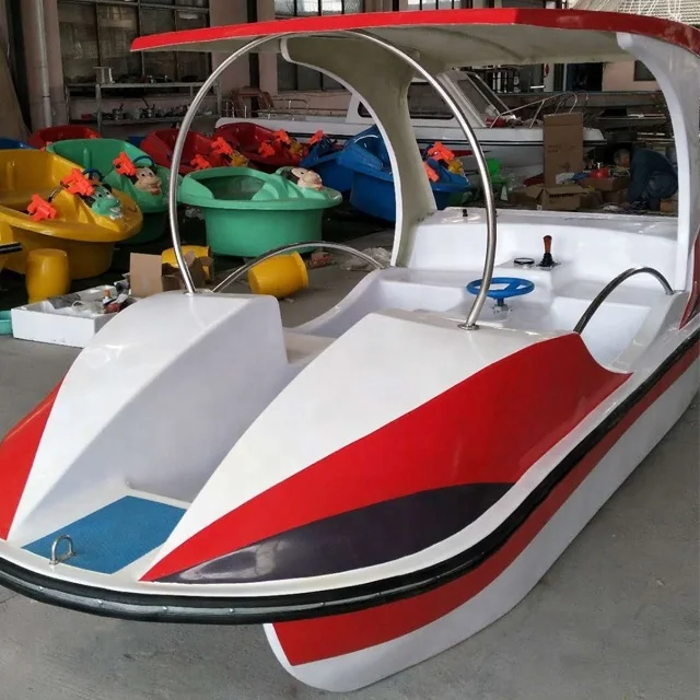 Новая стильная высокопрочная электрическая лодка