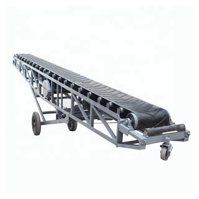 Transporting Material Portable Soil Belt Conveyor