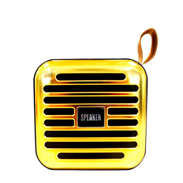 Mini Portable square Cube Mp3 Music Player Small Speaker for Outdoor