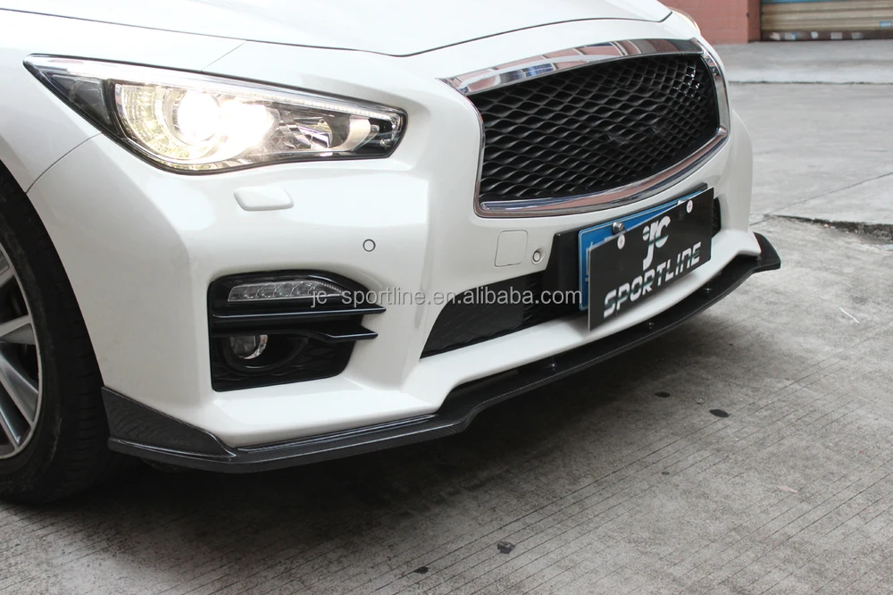 Роскошный передний бампер из углеродного волокна для Infiniti Q50 Sport 2014