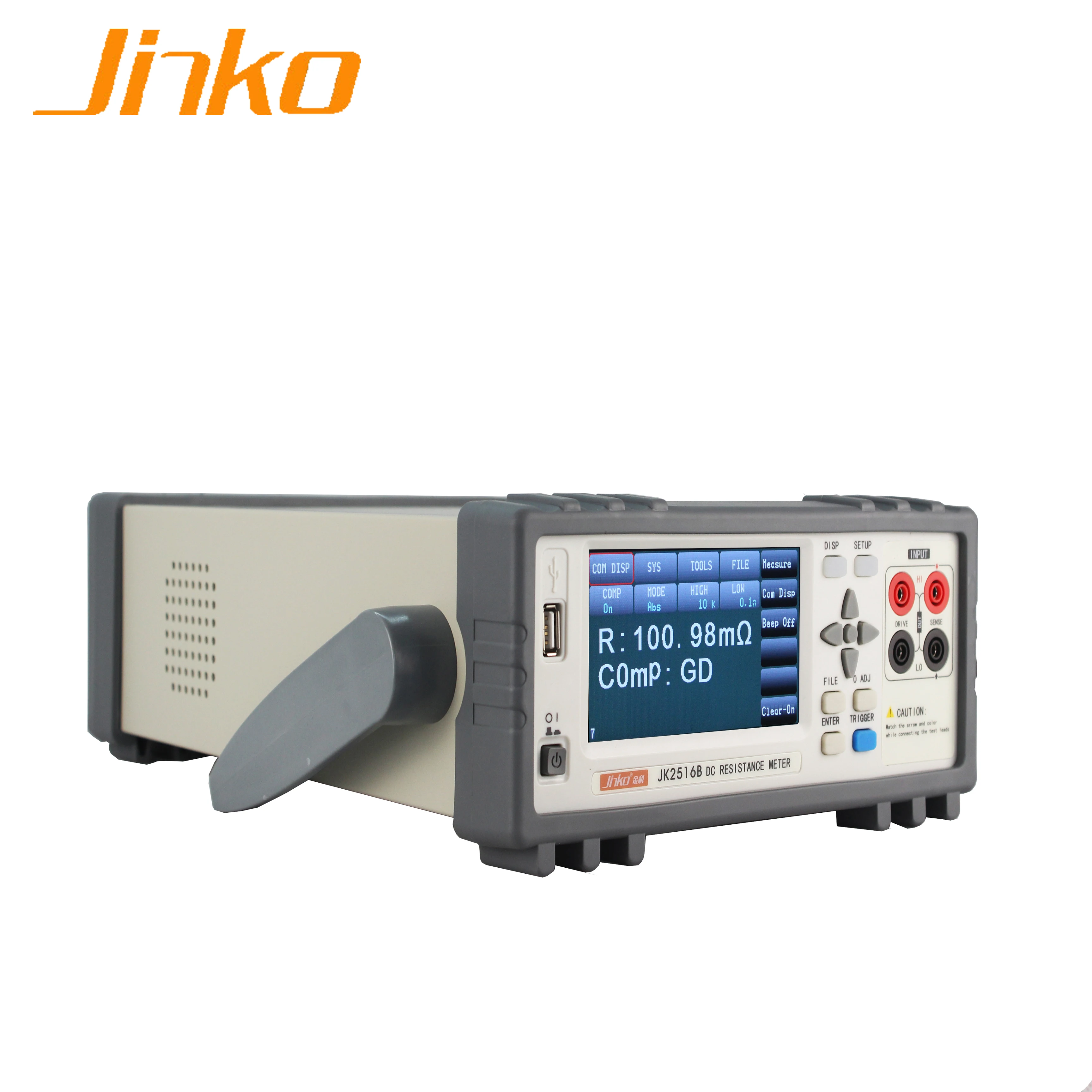 Измеритель сопротивления постоянного тока Jinko JK2516B для релейного сопротивления с точностью 0.05% микро Ом