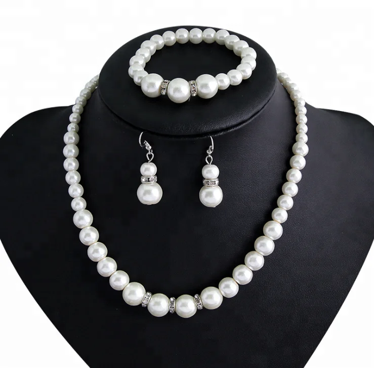 Fashion Jewelry Pearl Beads Necklace 