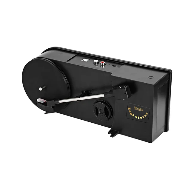 EC008B USB Mini Phonograph/Turntable/Vinyl Turntables Audio Player, Support Turntable Convert LP Record to CD or MP3 Function