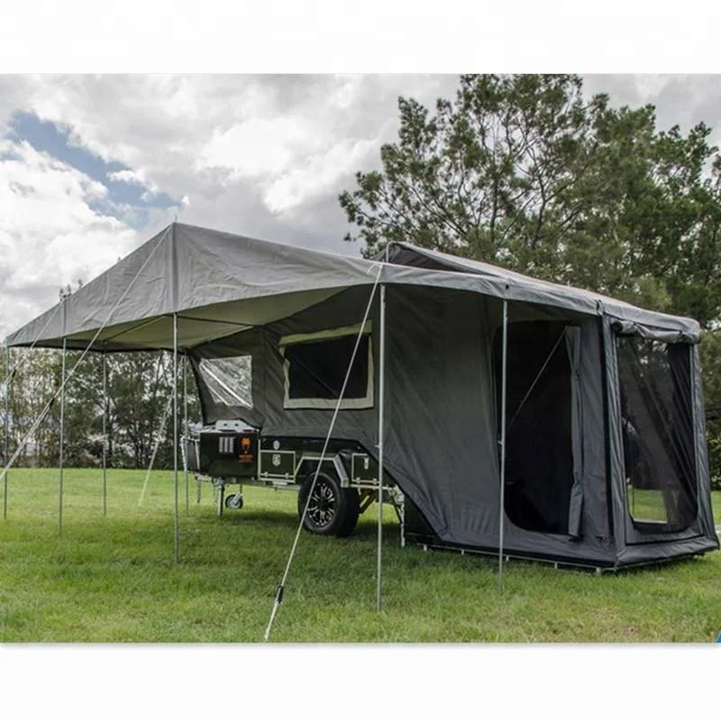Australian Style off Road OEM 4x4 Canvas Camper Trailer Top Tent
